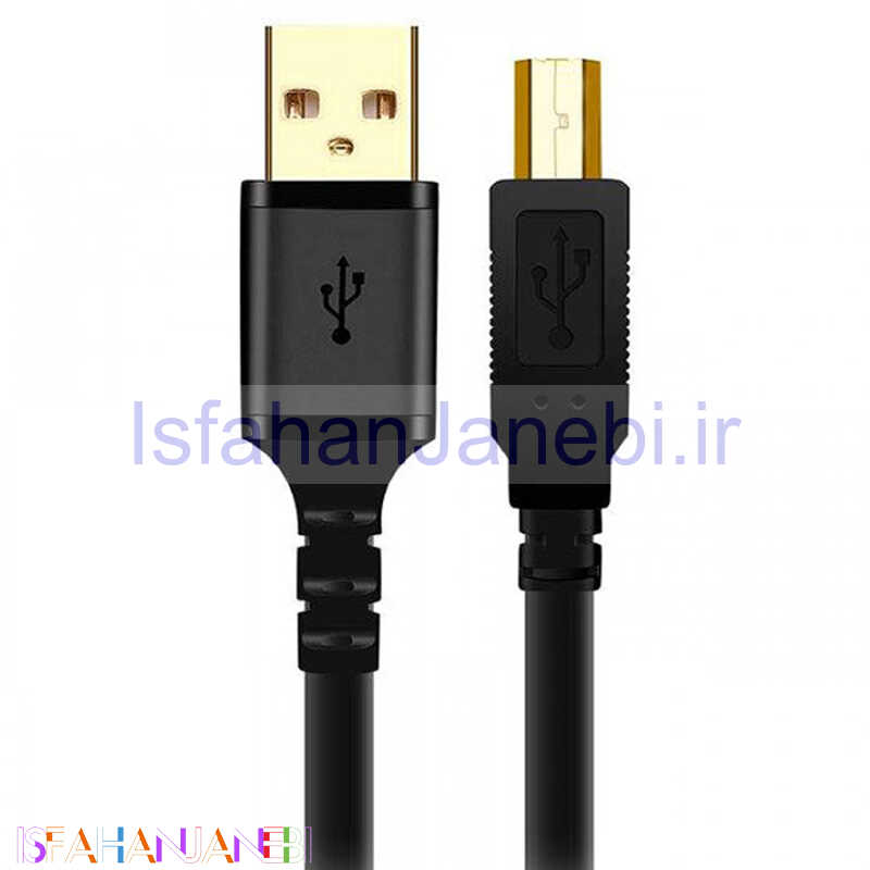 اصفهان جانبی-کابل پرینتر K-net Plus USB 2.0 1.5m