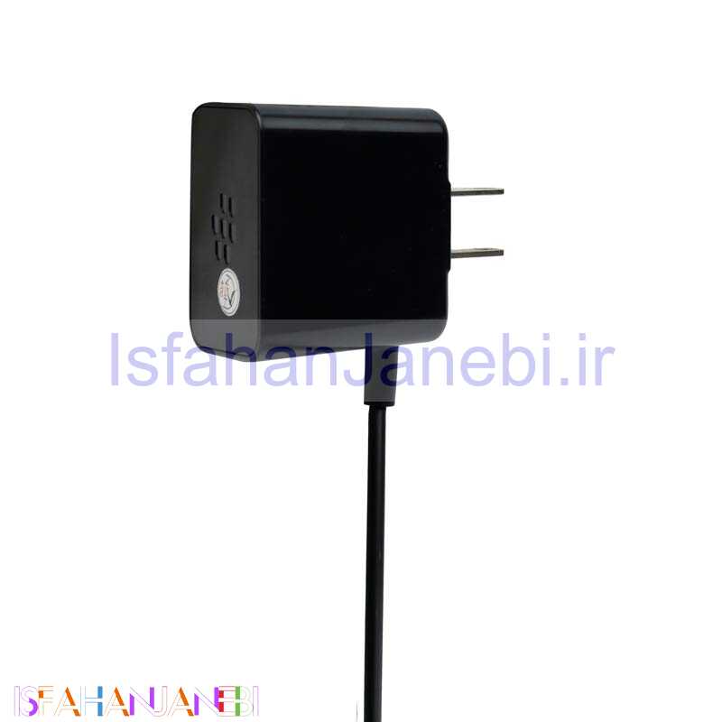 اصفهان جانبی-شارژر سیم وصل میکرو یو اس بی Blackberry سرجعبه + تبدیل 2 به 2