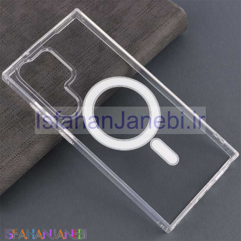 اصفهان جانبی-قاب ضد ضربه مگ سیف Clear Case Magnetic سامسونگ Galaxy S23 Ultra