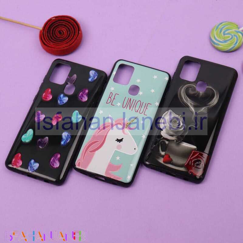 اصفهان جانبی-قاب فانتزی برجسته دخترانه سامسونگ A21s سری 2