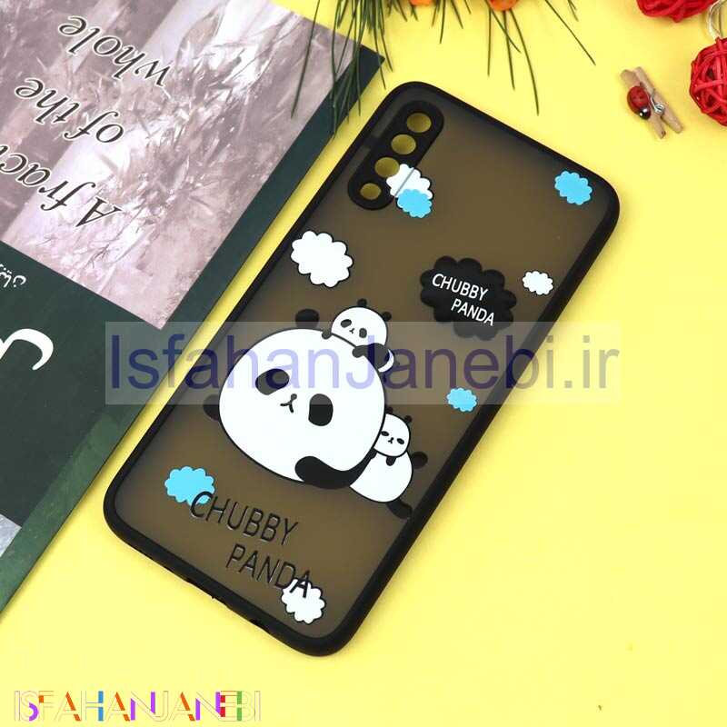 اصفهان جانبی-قاب PC مات محافظ لنزدار طرحدار پاندا Samsung A70