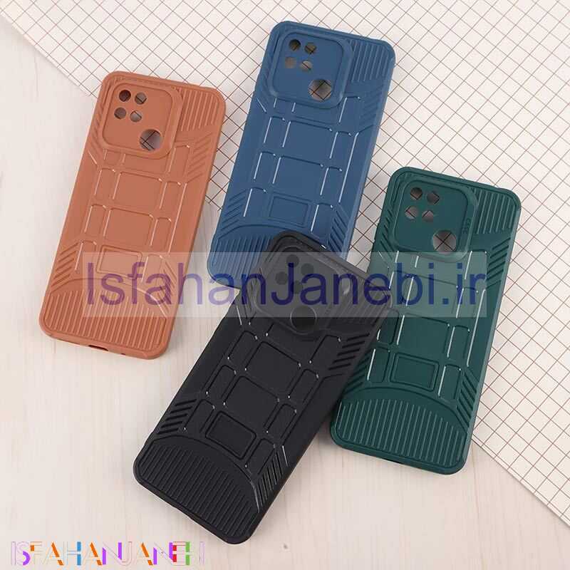 اصفهان جانبی-قاب سیلیکونی ژله ای شیائومی Redmi 10C پنجره ای محافظ لنزدار