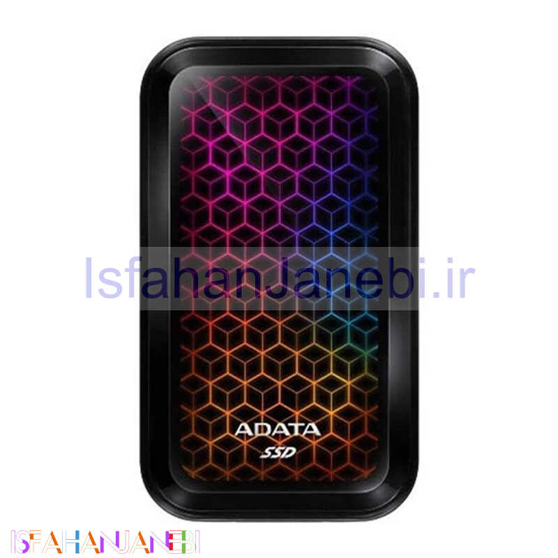 اصفهان جانبی-حافظه اکسترنال SSD ای دیتا ADATA SE770G RGB 512GB