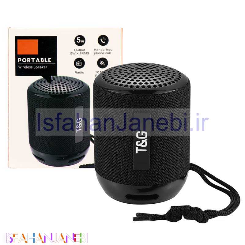 اصفهان جانبی-اسپیکر بلوتوثی رم و فلش خور T&G TG-129