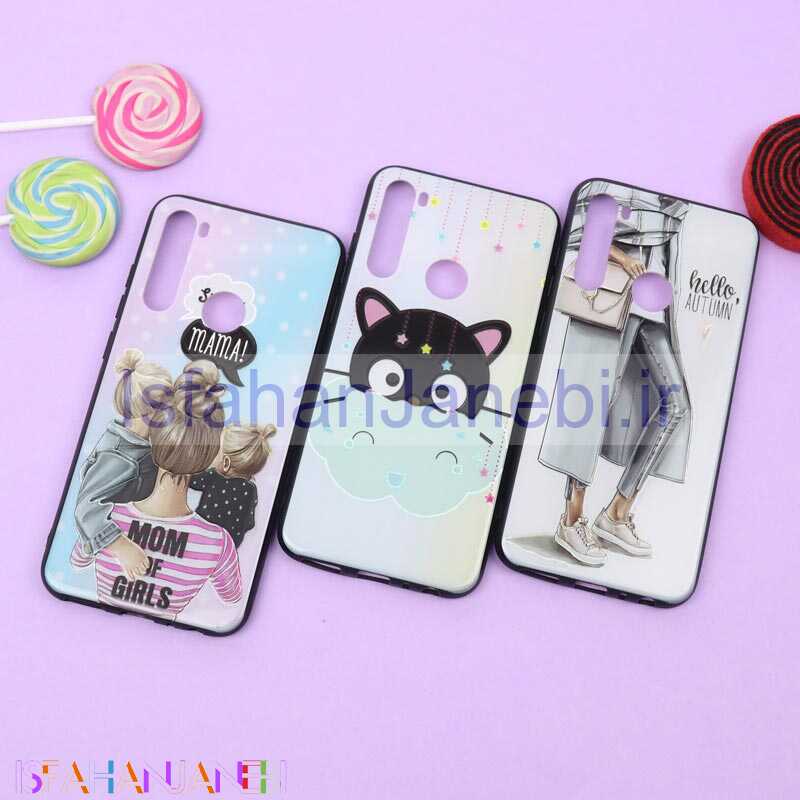 اصفهان جانبی-قاب فانتزی برجسته دخترانه شیائومی Redmi Note 8 سری 2