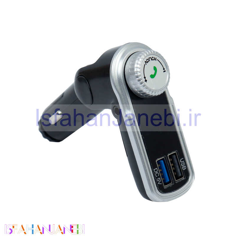 اصفهان جانبی-FM Player بلوتوثی + شارژر فندکی Car FM Charger