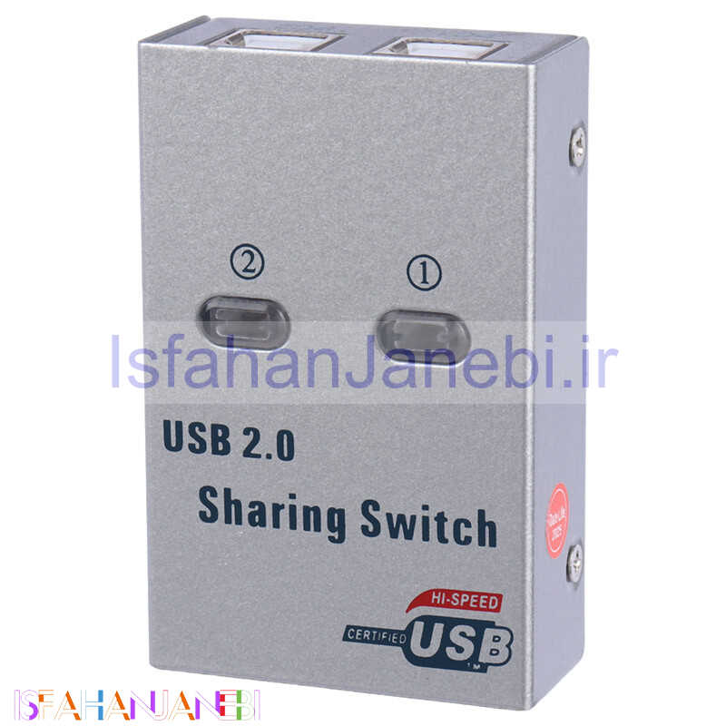 اصفهان جانبی-سوییچ پرینتر UY-02A USB Auto Sharing 2Port