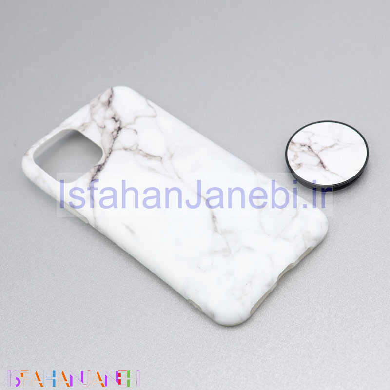 اصفهان جانبی-قاب سنگی پاپ سوکت دار کد2 آیفون iPhone 11 Pro