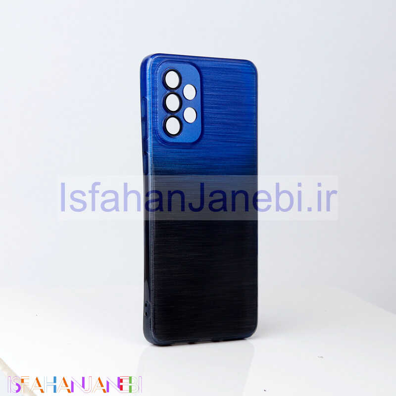 اصفهان جانبی-قاب PC براق محافظ لنزدار دو رنگ Samsung Galaxy A73
