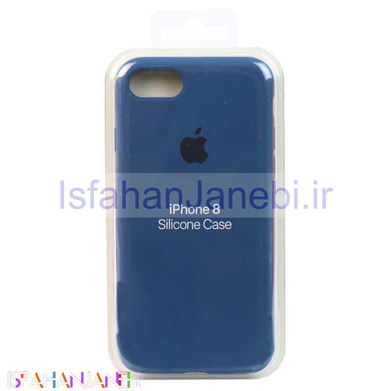 اصفهان جانبی-قاب سیلیکونی iPhone 7/8/SE 2020 سرمه ای