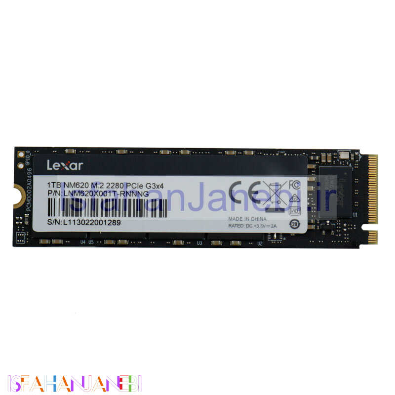 اصفهان جانبی-حافظه SSD لکسار Lexar NM620 1TB M.2