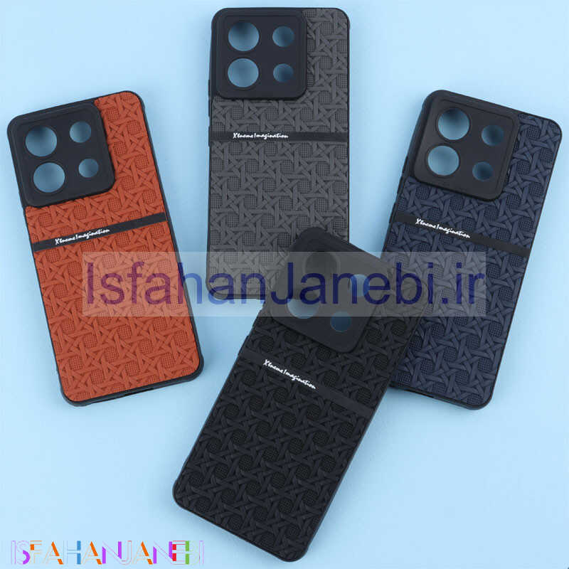 اصفهان جانبی-قاب ژله ای شیائومی Redmi Note 13 Pro 5G طرح حصیری محافظ لنزدار Pro Camera