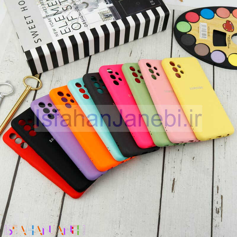 اصفهان جانبی-قاب محافظ لنزدار سیلیکونی Highcopy سامسونگ Samsung Galaxy A32