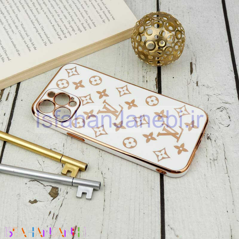 اصفهان جانبی-قاب LV براق My Case محافظ لنزدار iPhone 12 Pro Max