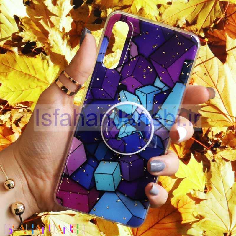 اصفهان جانبی-قاب رنگین کمانی پاپ سوکت دار خرچنگی کد7 سامسونگ A30s / A50s