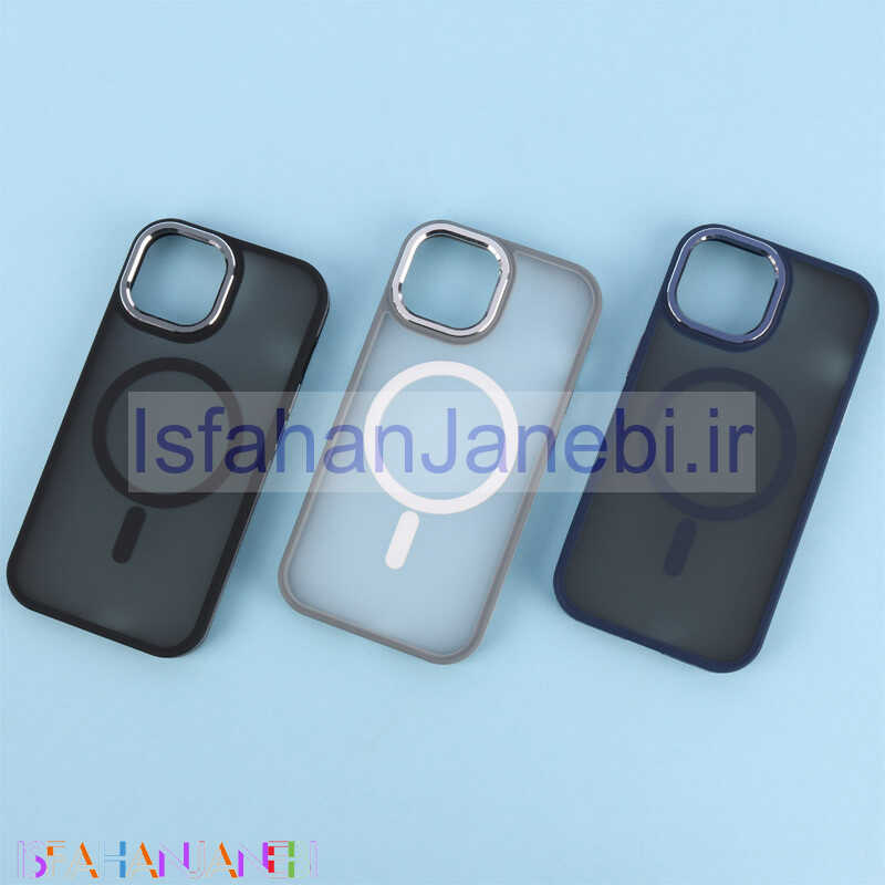 اصفهان جانبی-قاب مگ سیف Linex آیفون iPhone 15 پشت مات