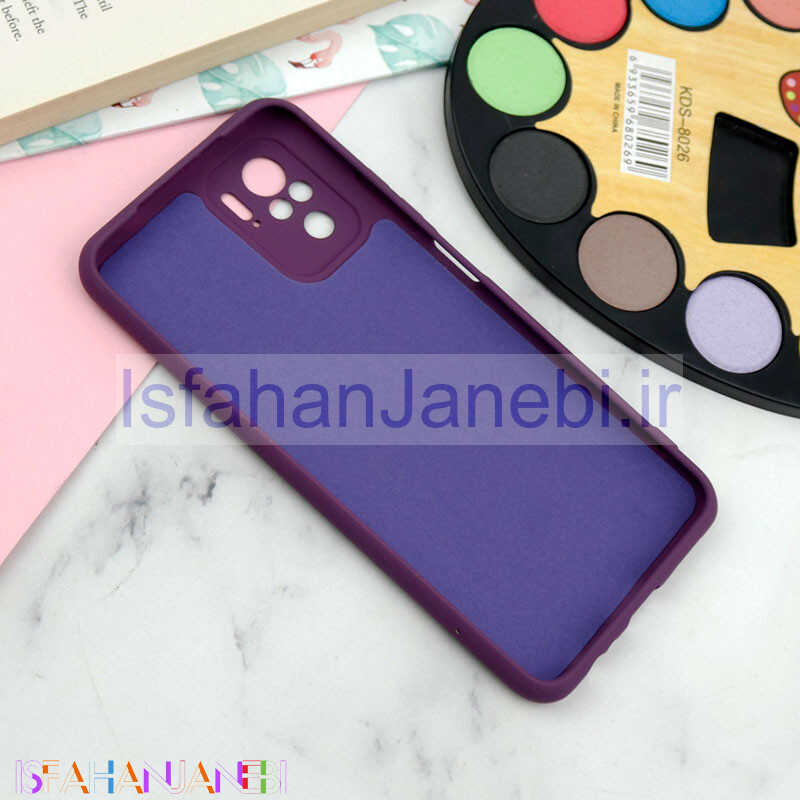 اصفهان جانبی-قاب محافظ لنزدار سیلیکونی Highcopy شیائومی Redmi Note 10 4G سری A