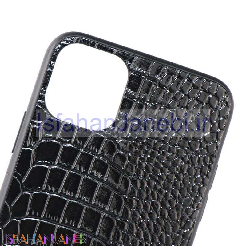 اصفهان جانبی-قاب چرمی Mont Blanc آیفون iPhone 11 Pro Max مشکی