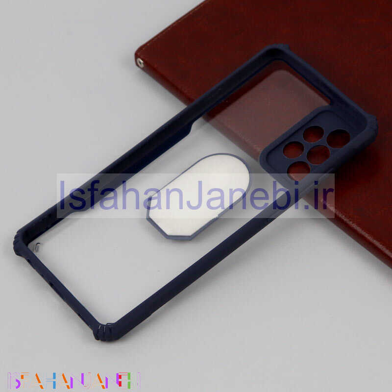 اصفهان جانبی-قاب PC شفاف هولدردار Samsung A72