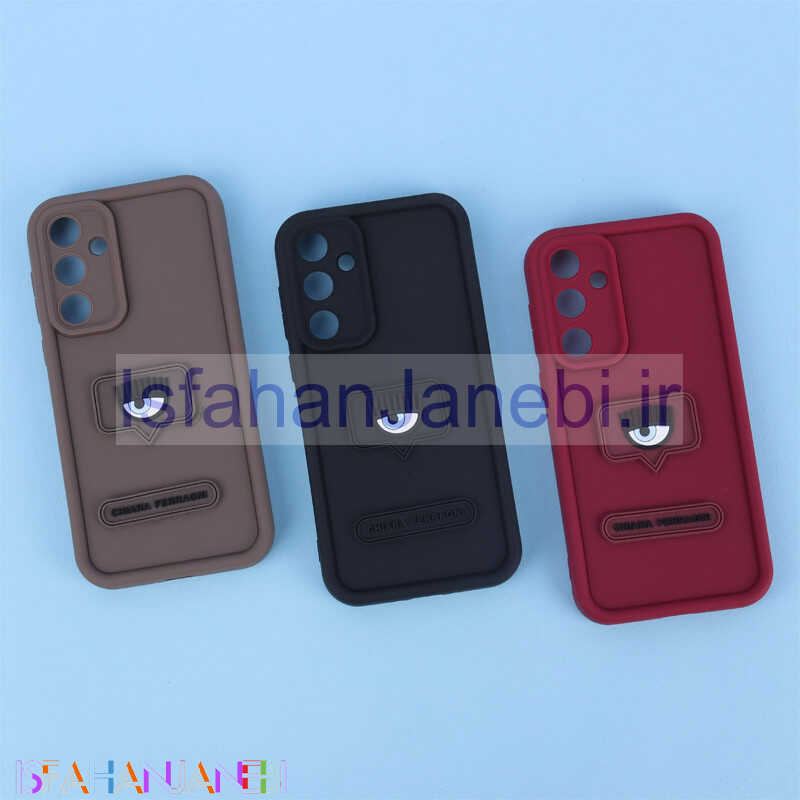 اصفهان جانبی-قاب سولید Chiara Ferragni محافظ لنزدار Samsung Galaxy A35