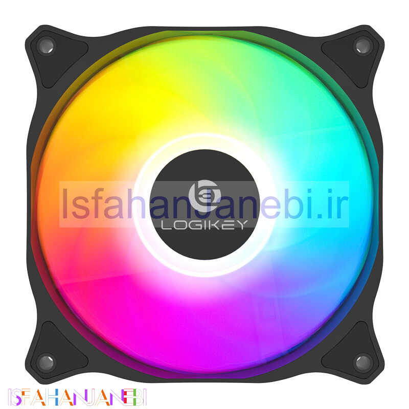 اصفهان جانبی-فن کیس لاجی کی LogiKey F141 ARGB 14*14