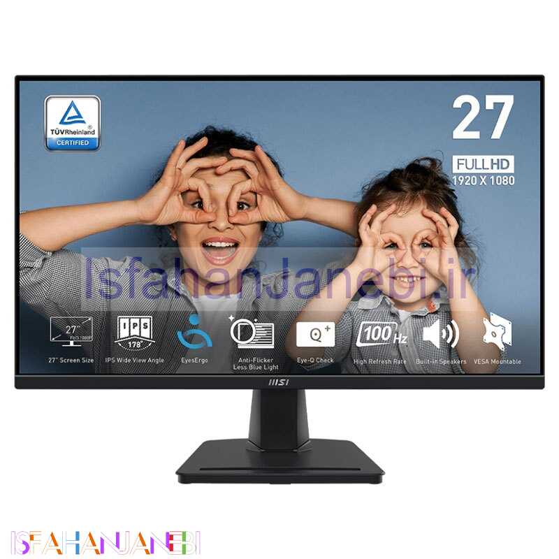 اصفهان جانبی-مانیتور ام اس آی Pro MP275 سایز 27 اینچ