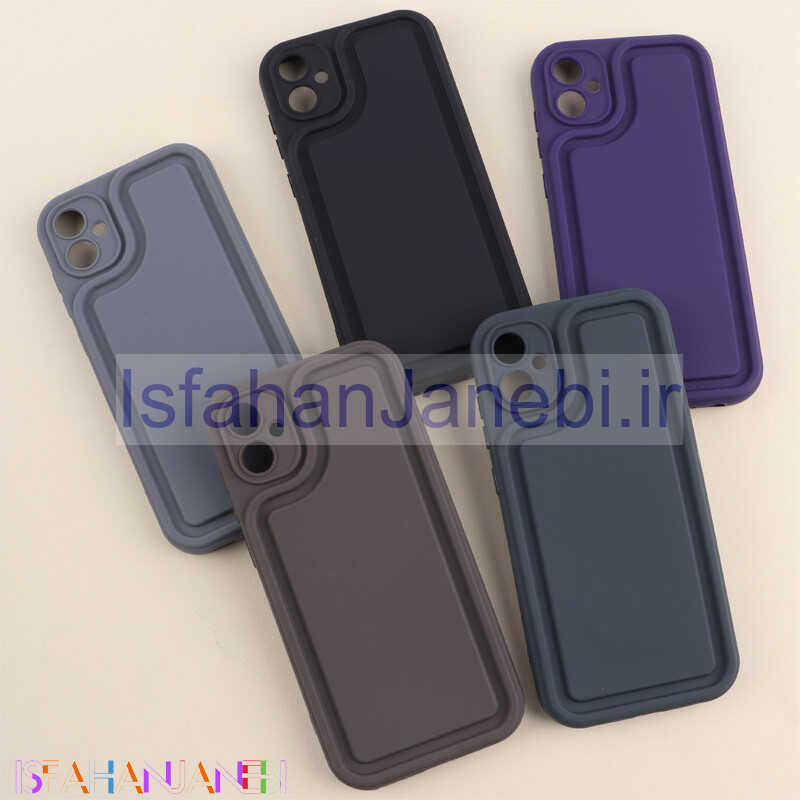 اصفهان جانبی-قاب سولید برجسته محافظ لنزدار Samsung Galaxy A05