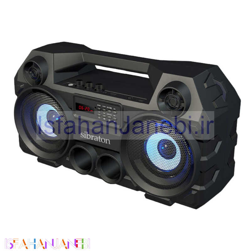 اصفهان جانبی-اسپیکر بلوتوثی رم و فلش خور Sibraton S-BS836