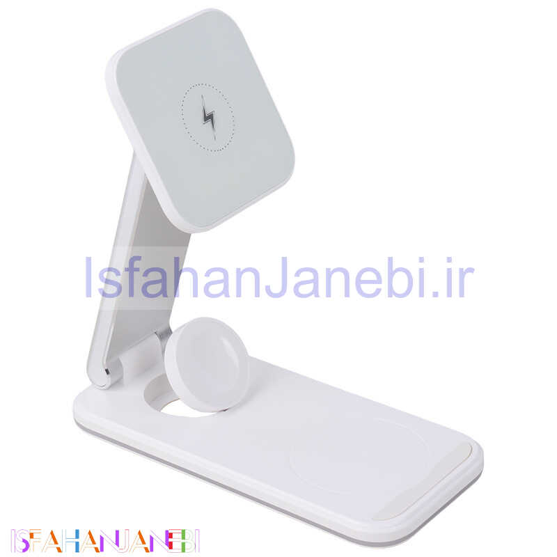 اصفهان جانبی-شارژر بی سیم فست شارژ و استند رومیزی Yesido DS17 15W
