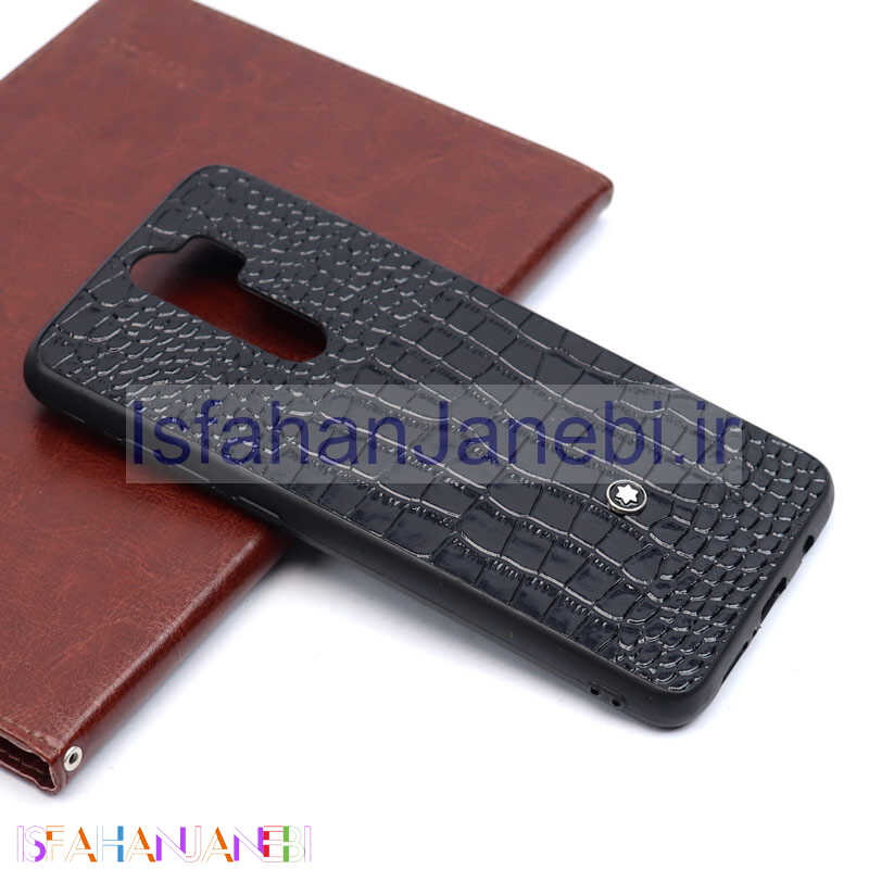 اصفهان جانبی-قاب چرمی Mont Blanc شیائومی Redmi Note 8 Pro