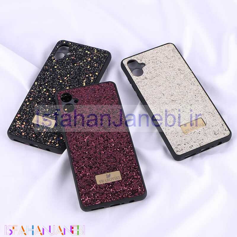 اصفهان جانبی-قاب شاینی Swarovski سامسونگ Galaxy A05 محافظ لنزدار