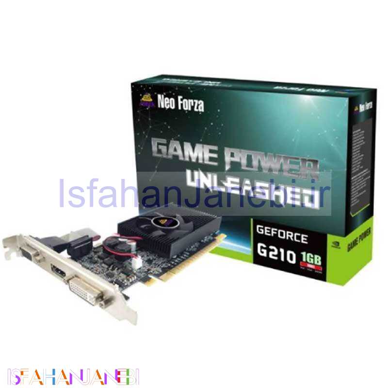 اصفهان جانبی-کارت گرافیک NeoForza GeForce G210 1GB DDR3 64Bit