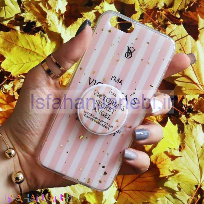 اصفهان جانبی-قاب رنگین کمانی پاپ سوکت دار خرچنگی کد1 آیفون 6/6s