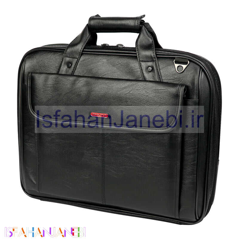 اصفهان جانبی-کیف لپ تاپ دوشی چرم Pierre Cardin کد 500