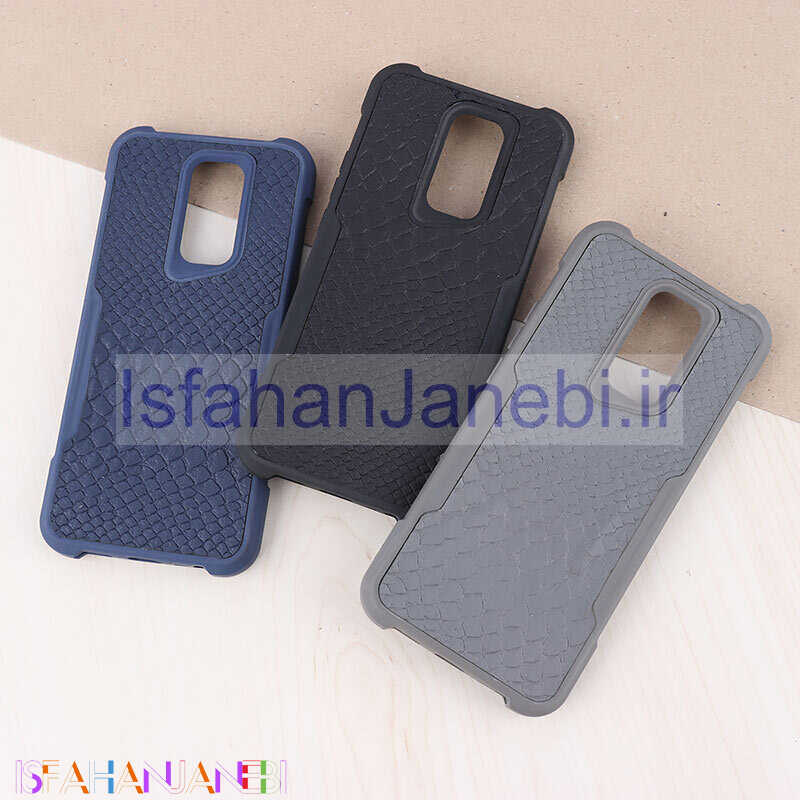 اصفهان جانبی-قاب چرمی شیائومی Redmi 9 / 9 Prime سوسماری