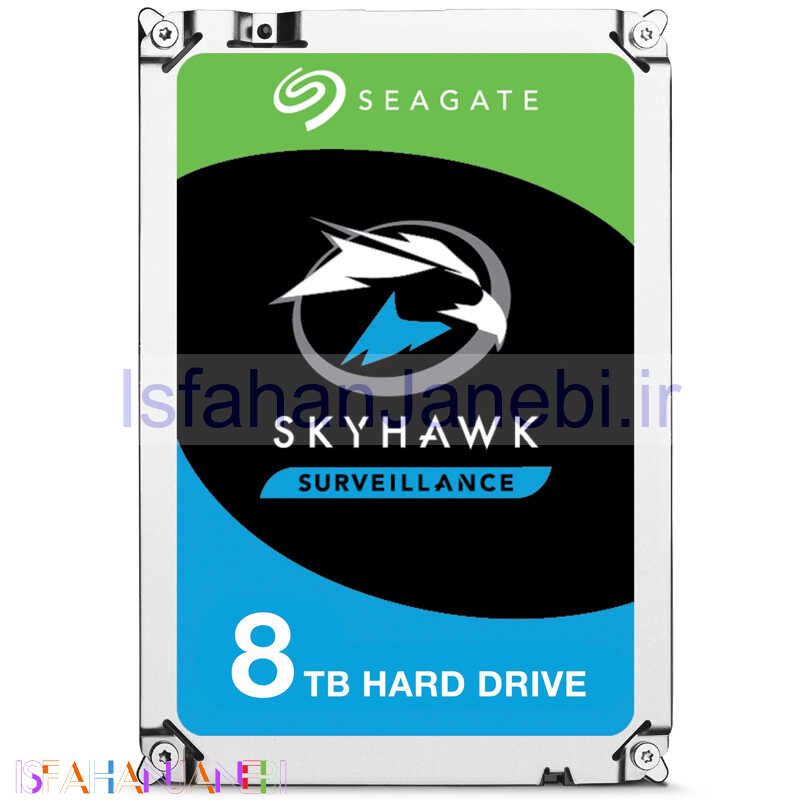 اصفهان جانبی-هارد اینترنال سیگیت Seagate SkyHawk Surveillance ST8000VX004 8TB SATA