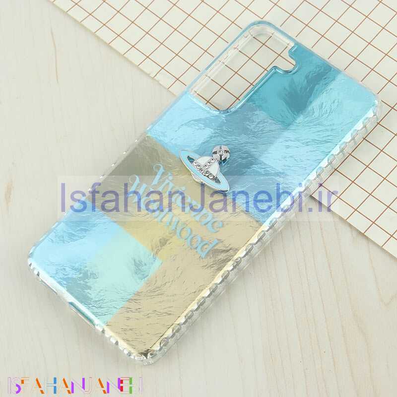 اصفهان جانبی-قاب IMD سامسونگ Galaxy S21 FE 5G طرح Vivienne Westwood برجسته براق
