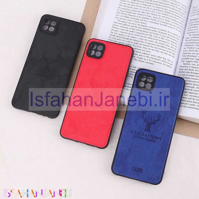 اصفهان جانبی-قاب چرمی A Bold Attempt سامسونگ Galaxy A22 5G محافظ لنزدار