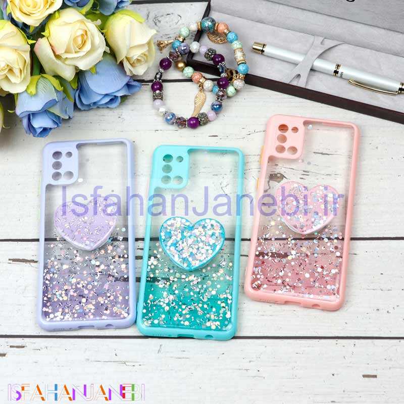 اصفهان جانبی-قاب محافظ لنزدار اکلیلی شفاف پاپ سوکت دار Samsung A31