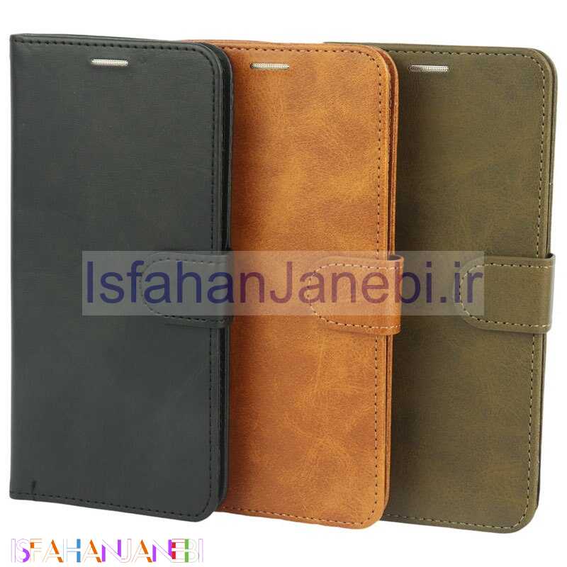 اصفهان جانبی-کیف چرمی مگنتی محافظ لنزدار هواوی Y6 2019 / Y6 Prime 2019