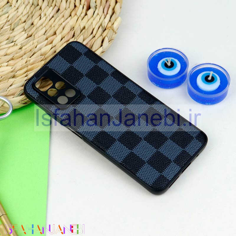 اصفهان جانبی-قاب محافظ لنزدار چرمی لاکچری Xiaomi Redmi 10