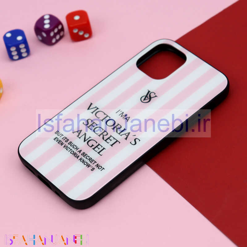 اصفهان جانبی-قاب پشت گلسی ویکتوریا سکرت iPhone 12 Mini