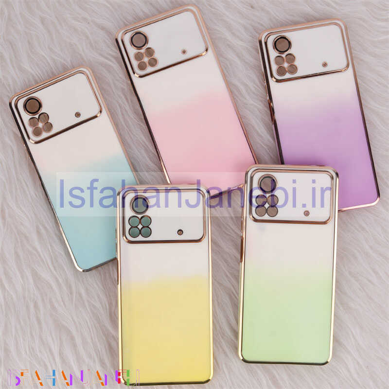 اصفهان جانبی-قاب My Case دو رنگ محافظ لنزدار Xiaomi Poco X4 Pro 5G