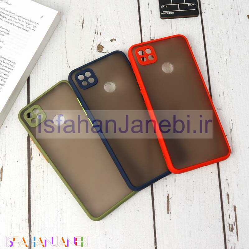 اصفهان جانبی-قاب PC مات محافظ لنز دار Xiaomi Redmi 9C