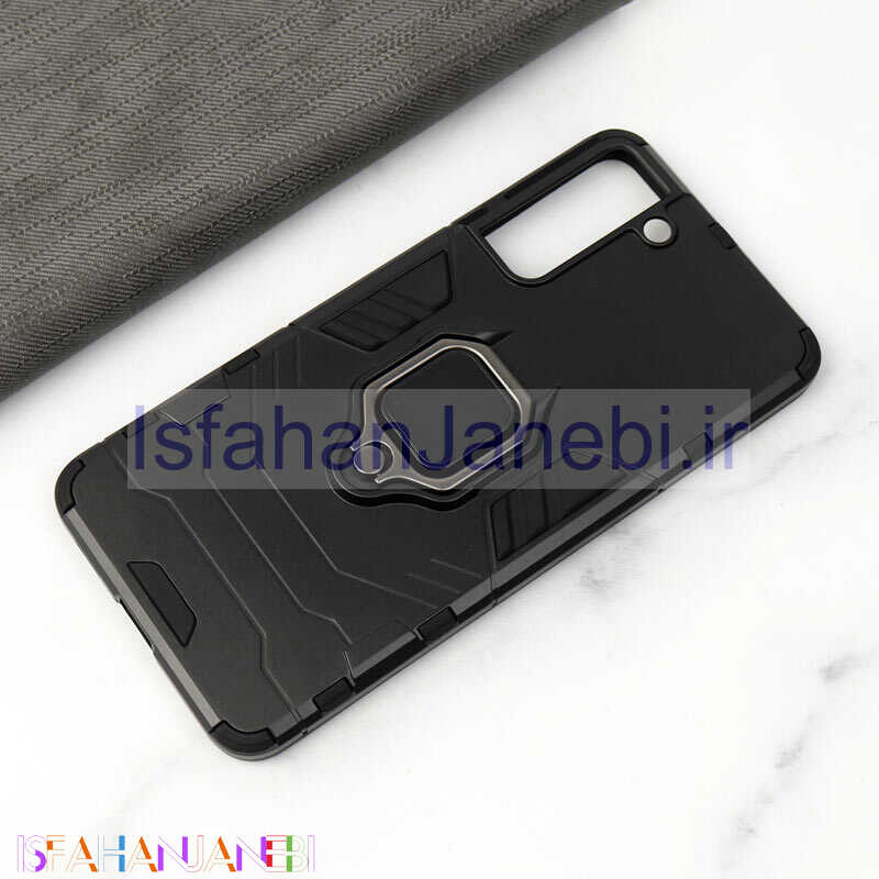 اصفهان جانبی-قاب ضد ضربه هولدر دار Keysion سامسونگ S21 Plus مشکی