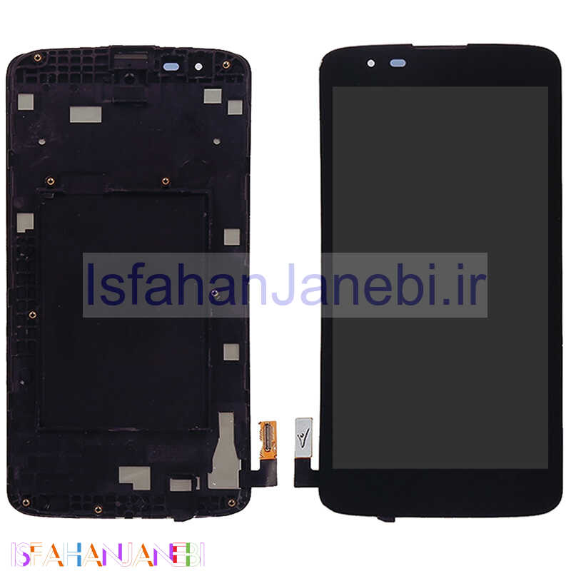 اصفهان جانبی-تاچ و ال سی دی گوشی LG K4 همراه فریم مشکی