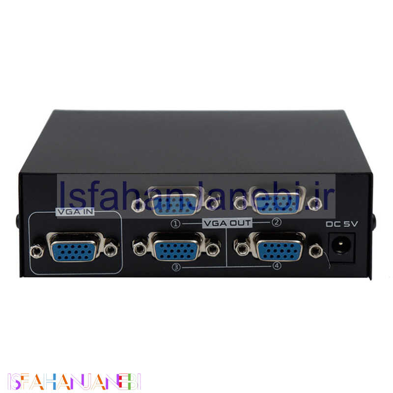 اصفهان جانبی-اسپلیتر Royal VGA-2004 VGA 4Port