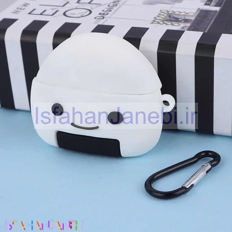 اصفهان جانبی-کاور سیلیکونی عروسکی ایرپاد پرو 2 طرح Rice Ball