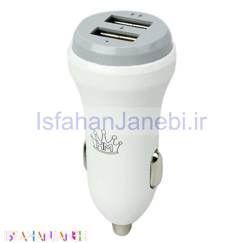 اصفهان جانبی-شارژر فندکی فست شارژ King HM 3.1A شرینک