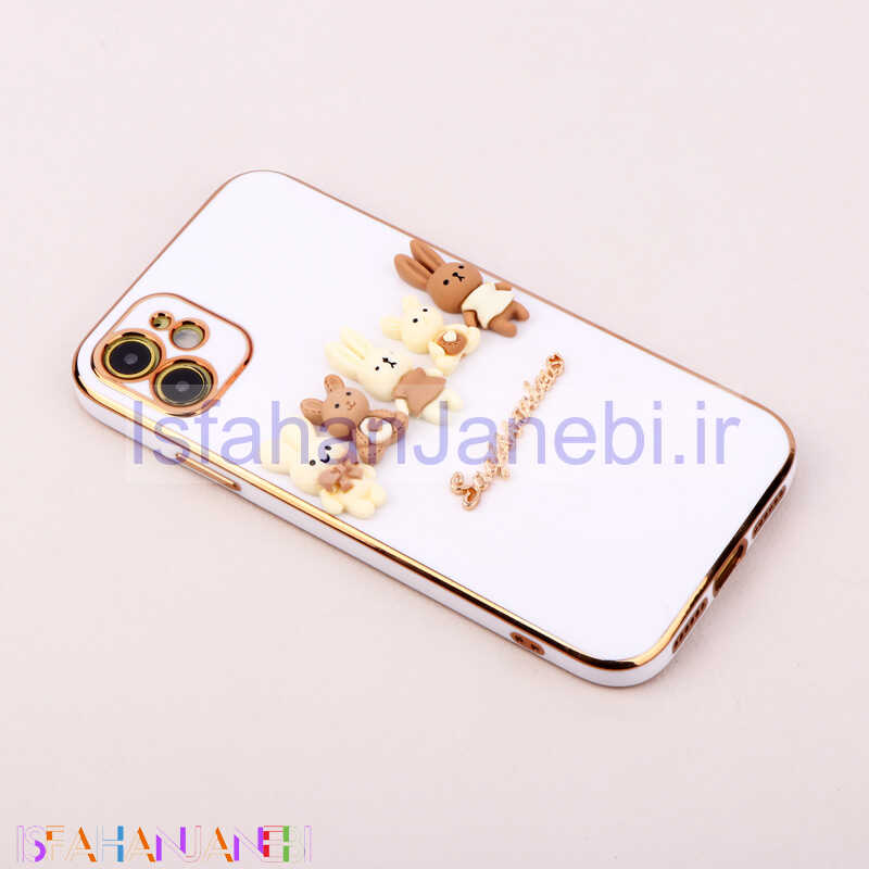 اصفهان جانبی-قاب عروسکی My Case Tedi محافظ لنزدار iPhone 11